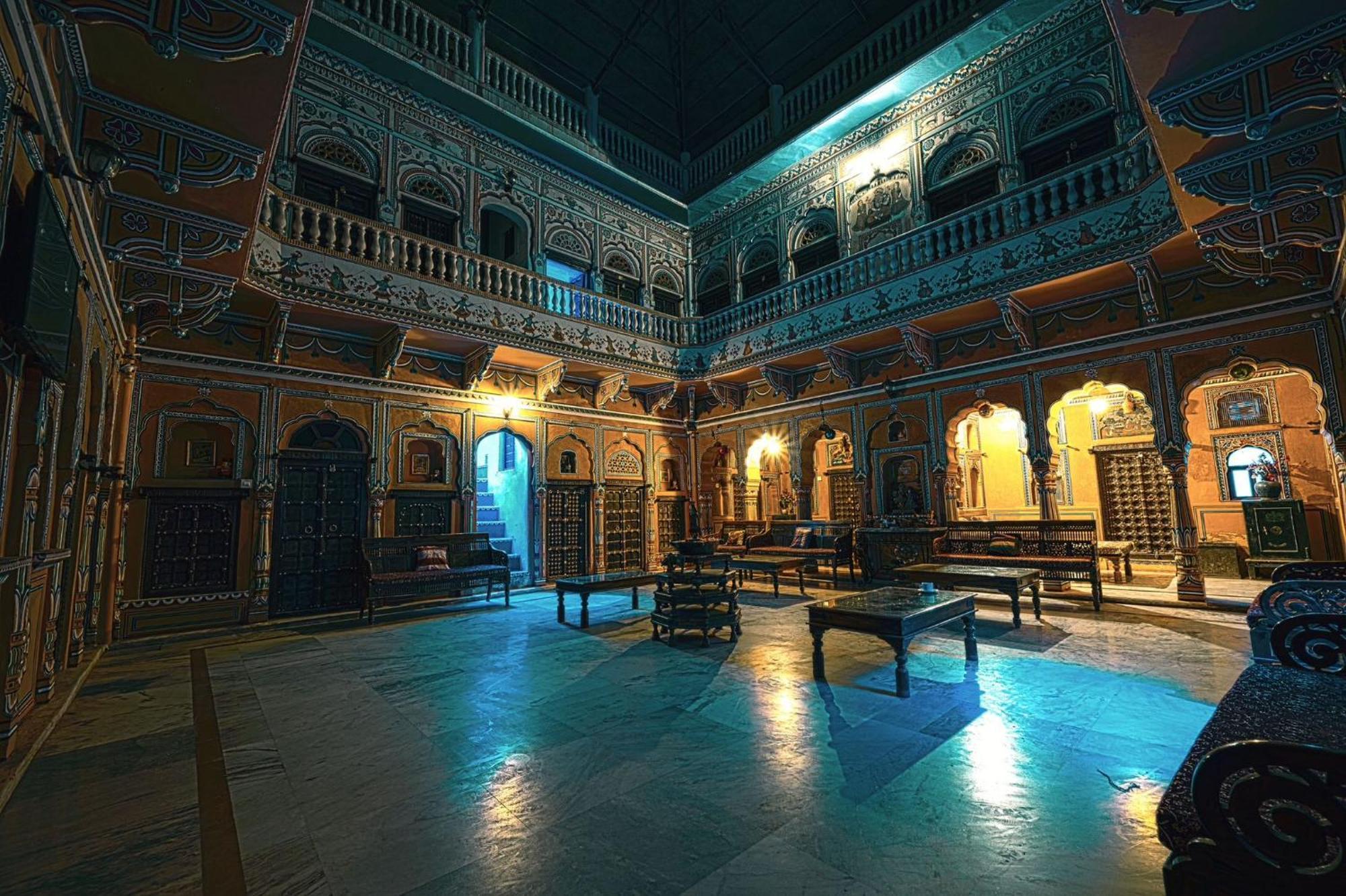 Hotel Radhika Haveli, Mandawa Mandāwa Exterior foto