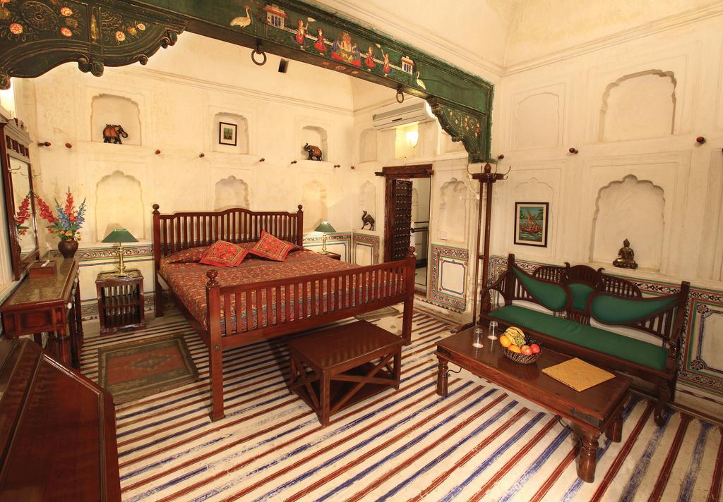 Hotel Radhika Haveli, Mandawa Mandāwa Exterior foto